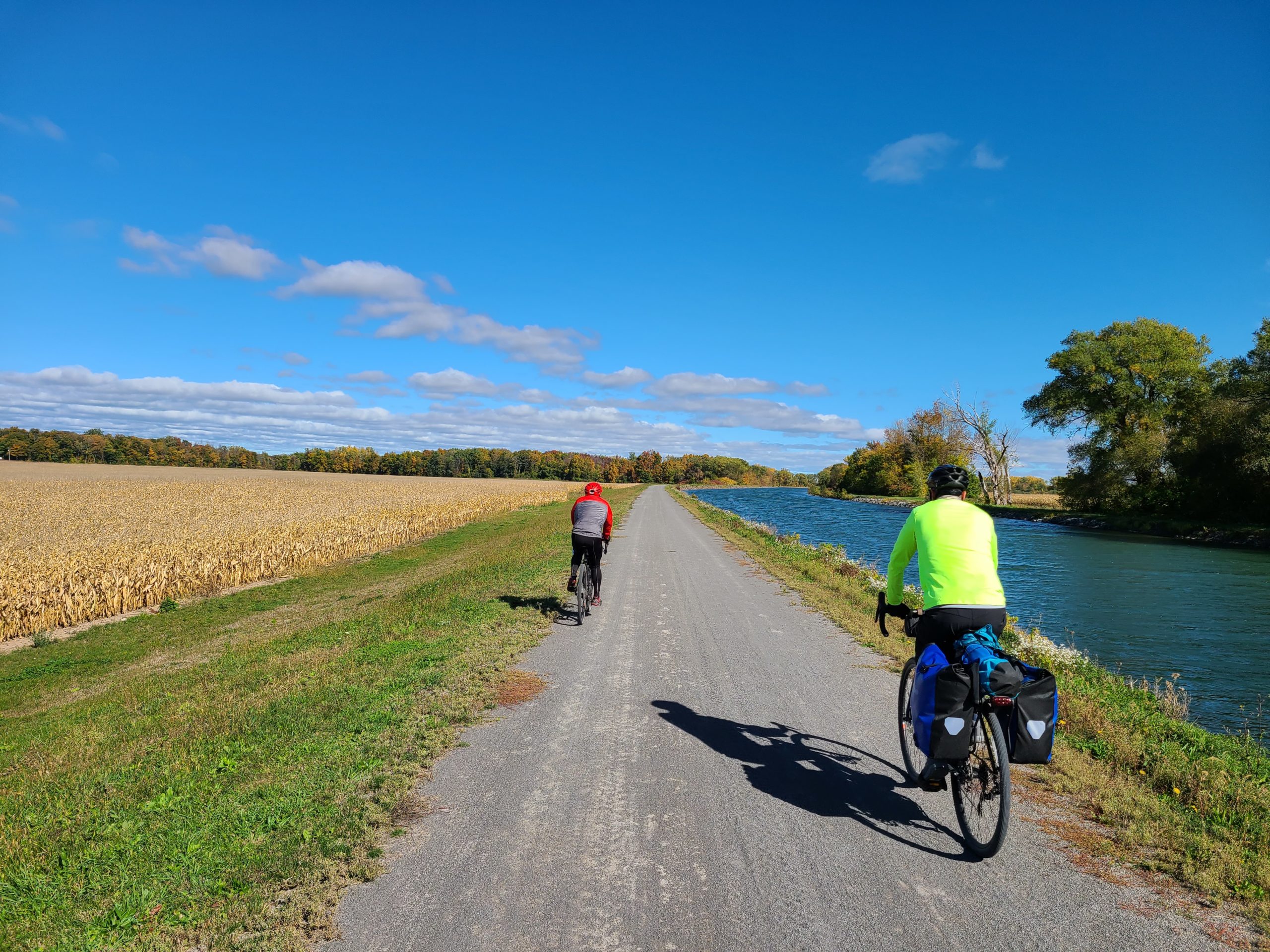 erie canal trail length